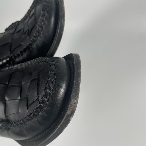 Men's Hereu Nombela Interwoven Detail Slip On Loafers Old Money Office Leather - Picture 8 of 16